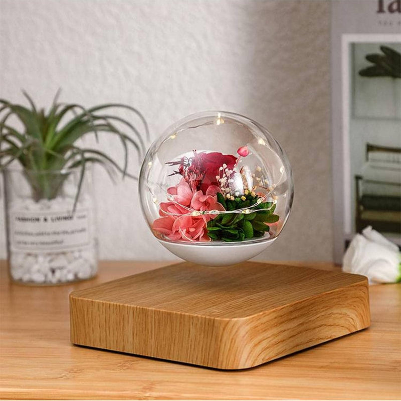 Magnetic Levitating Flower Ornament