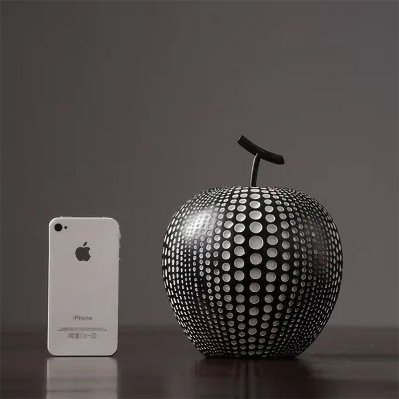 Modern Minimalist Nordic Resin Apple Decor for Home