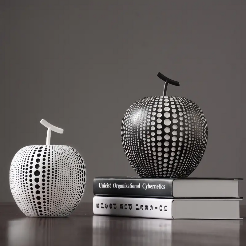 Modern Minimalist Nordic Resin Apple Decor for Home