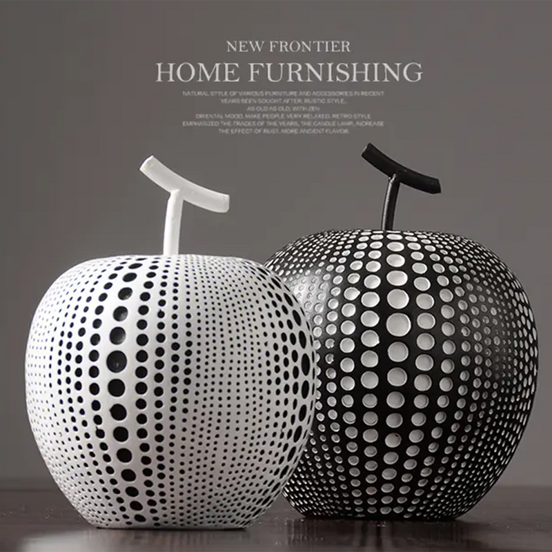 Modern Minimalist Nordic Resin Apple Decor for Home