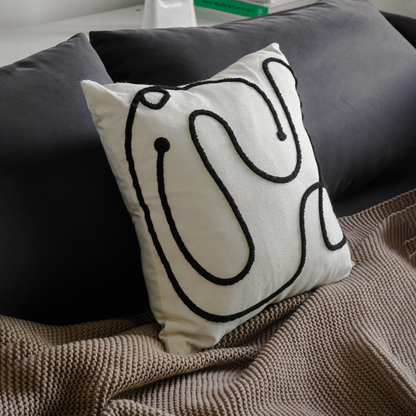 Modern Nordic Bedside Cushion Pillowcase for Bedding