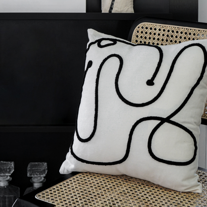 Modern Nordic Bedside Cushion Pillowcase for Bedding