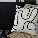 Modern Nordic Bedside Cushion Pillowcase for Bedding