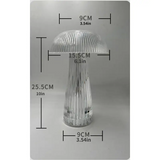 Mushroom Crystal Table Lamp - Colorful Touch Light