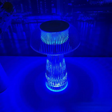 Mushroom Crystal Table Lamp - Colorful Touch Light