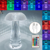 Mushroom Crystal Table Lamp - Colorful Touch Light