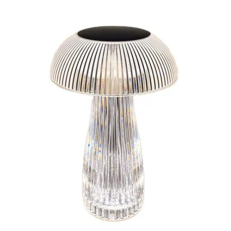 Mushroom Crystal Table Lamp - Colorful Touch Light