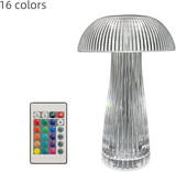Mushroom Crystal Table Lamp - Colorful Touch Light