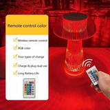 Mushroom Crystal Table Lamp - Colorful Touch Light