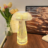 Mushroom Crystal Table Lamp - Colorful Touch Light