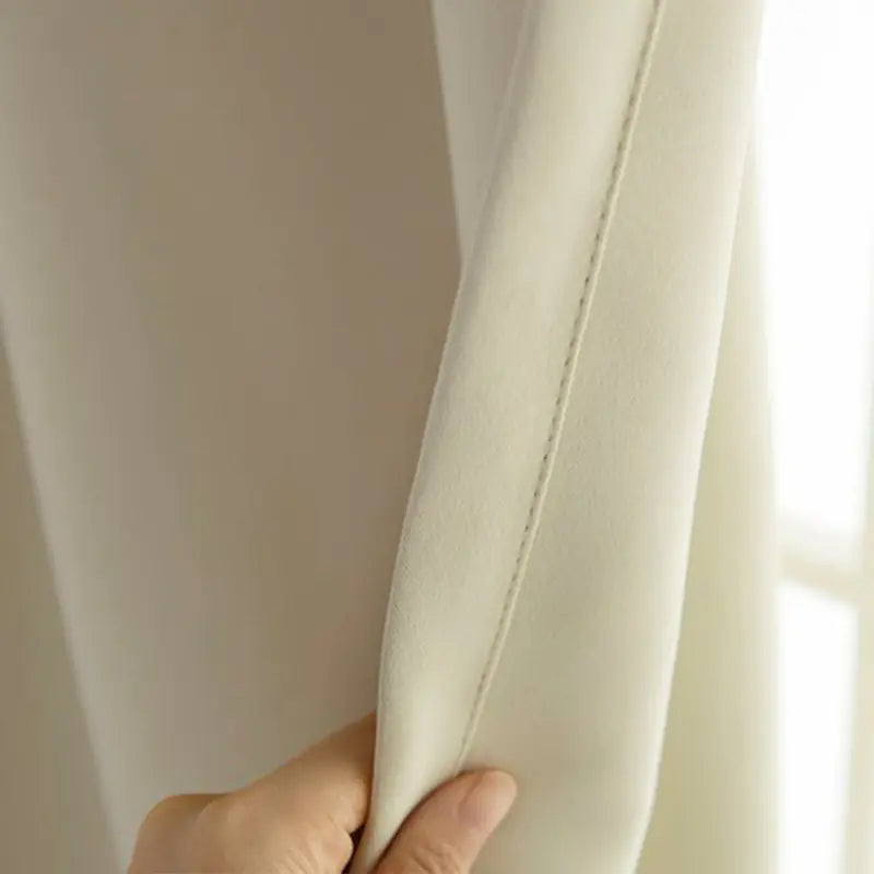 Nordic Minimalist Curtains with Heat Insulation