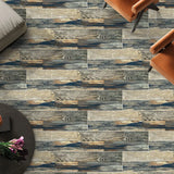 Classic Wood Grain Floor Stickers