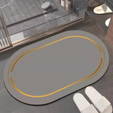 Super Absorbent Bathroom Mat Foot Mats Rugs