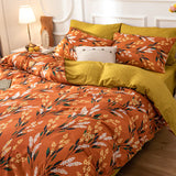 Four-Piece Cotton Bedding Set for Summer Dormitory