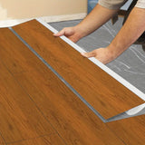 Classic Wood Grain Floor Stickers