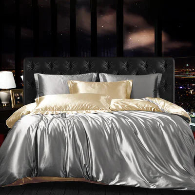 Luxury Silk 4-Piece Bedding Set
