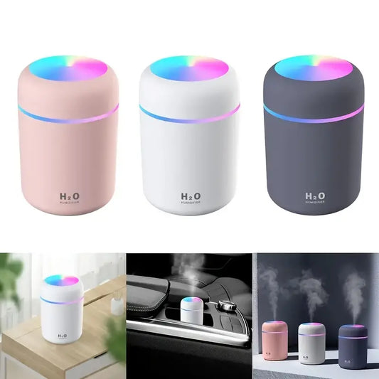 Portable 300ML USB Humidifier and Aroma Diffuser