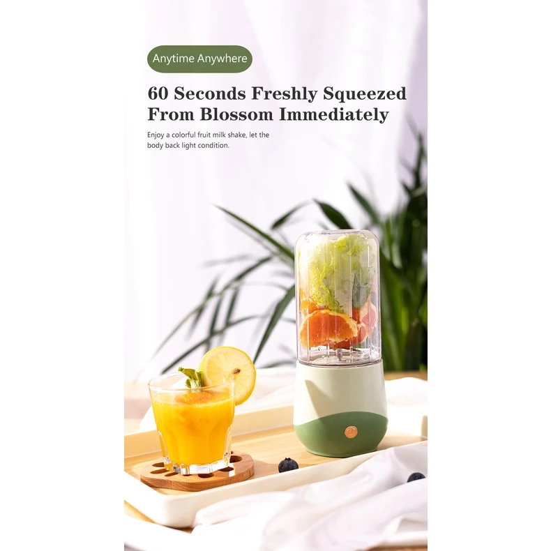 Portable Wireless Electric Juicer