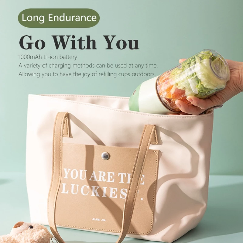 Portable Wireless Electric Juicer