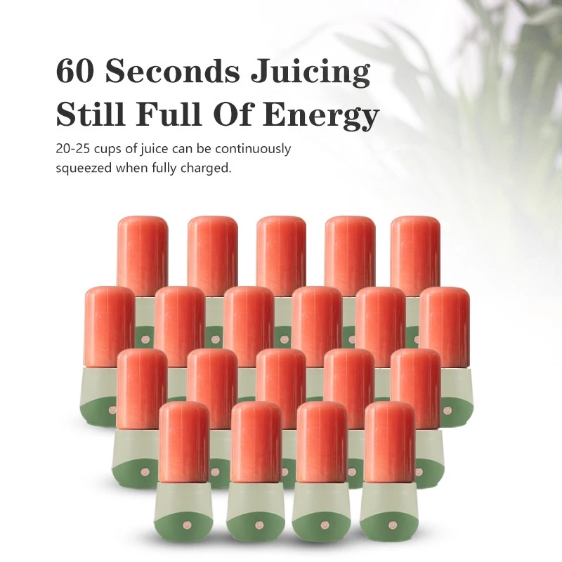 Portable Wireless Electric Juicer