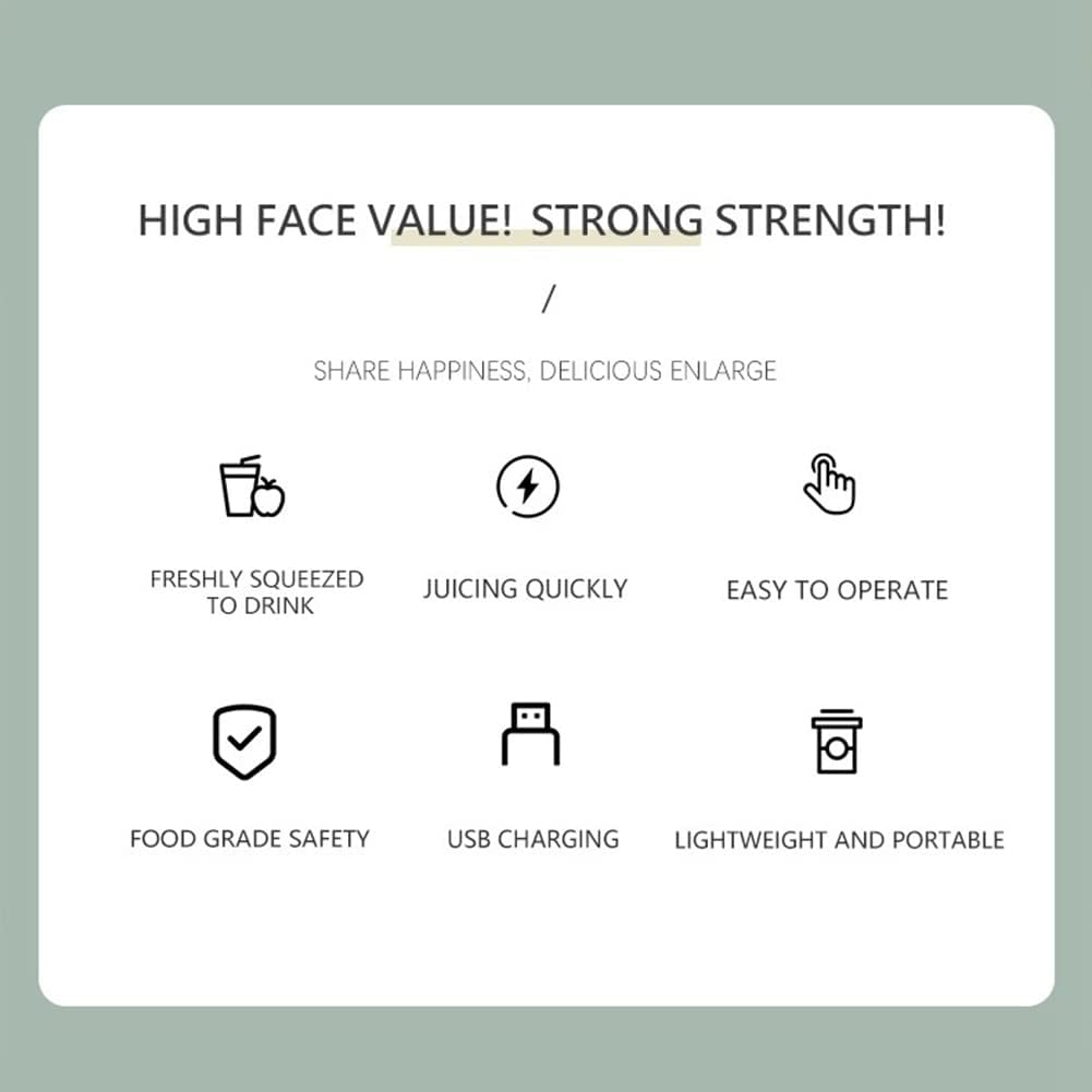 Portable Wireless Electric Juicer