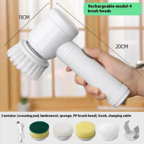 Multi-Function Handheld Electric Cleaning Brush