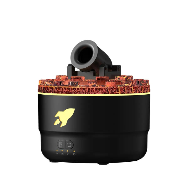 Aroma Diffuser & Humidifier with Flame Light