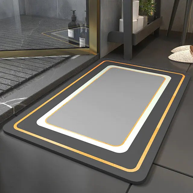 Super Absorbent Bathroom Mat Foot Mats Rugs