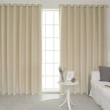 Nordic Minimalist Curtains with Heat Insulation