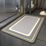 Super Absorbent Bathroom Mat Foot Mats Rugs