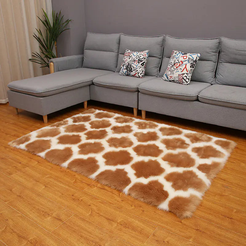 Soft Shaggy Carpet for Living Room Home Decor