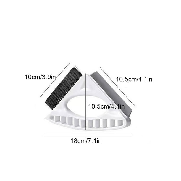 Triangular Window Groove Cleaning Brush for Home Use