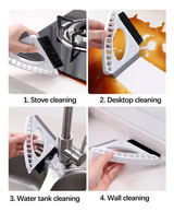 Triangular Window Groove Cleaning Brush for Home Use