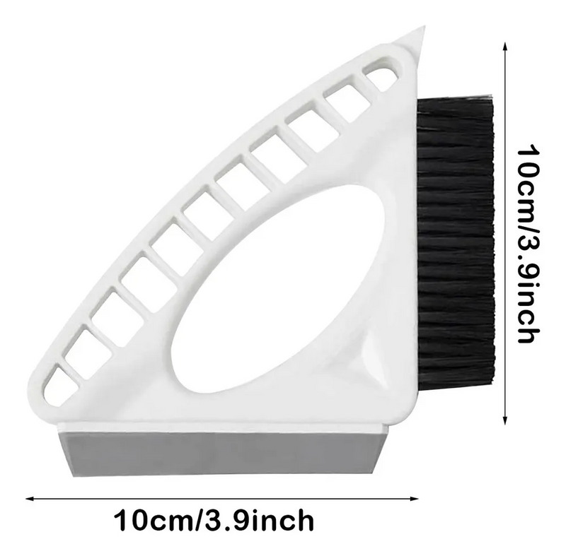 Triangular Window Groove Cleaning Brush for Home Use