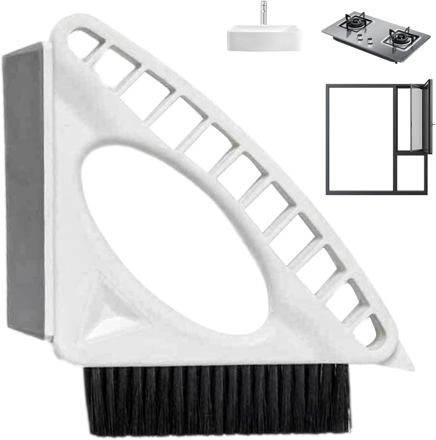 Triangular Window Groove Cleaning Brush for Home Use
