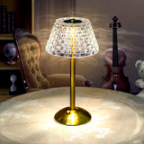 Vintage European Crystal USB Rechargeable Night Light