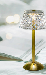 Vintage European Crystal USB Rechargeable Night Light