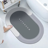 Super Absorbent Bathroom Mat Foot Mats Rugs