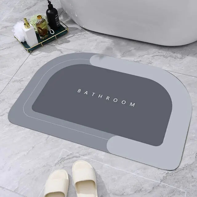 Super Absorbent Bathroom Mat Foot Mats Rugs