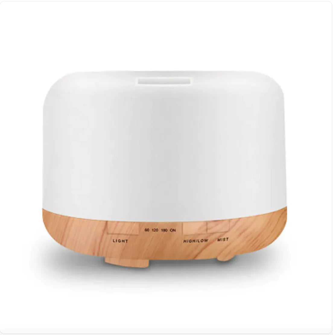500ml Ultrasonic Aroma Diffuser & Humidifier – Modern Essential Oil Diffuser for Home