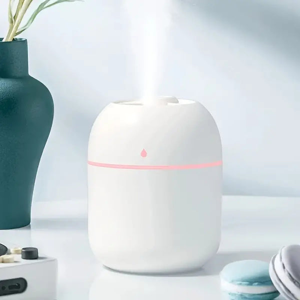 Portable Mini Humidifier with Ultrasonic Aroma Diffuser