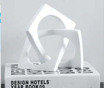GeoTwist Modern Minimalist Geometric Decor Piece