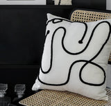 Modern Nordic Bedside Cushion Pillowcase for Bedding