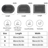 Super Absorbent Bathroom Mat Foot Mats Rugs