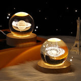 Crystal Ball Projection Night Light