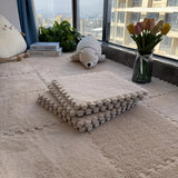 12pcs Soft Foam Puzzle Floor Mats for Playroom Decor