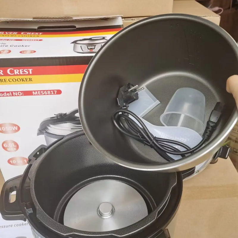 6L Multifunctional Electric Pressure Cooker (Non-Stick)