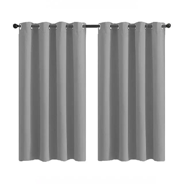 Nordic Minimalist Curtains with Heat Insulation