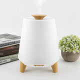 Bluetooth Speaker Aroma Diffuser Humidifier Wood Grain