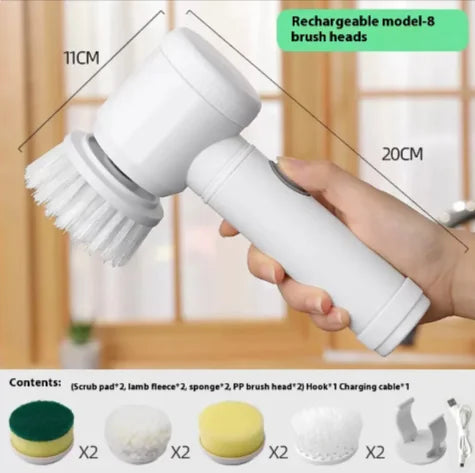 Multi-Function Handheld Electric Cleaning Brush